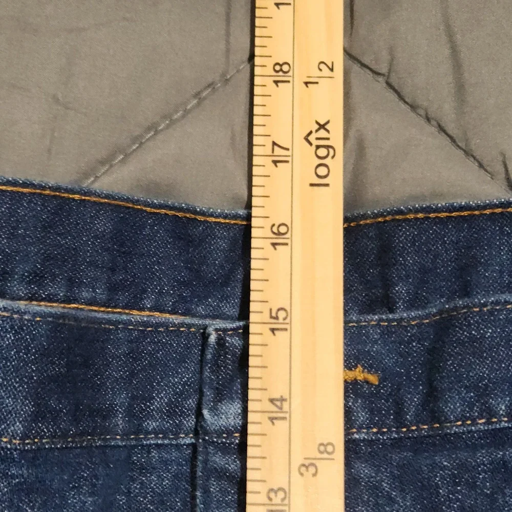 Wrangler Jeans Men's 42x34 High Rise Cowboy Cut 13MWZPW Blue Denim Pants
